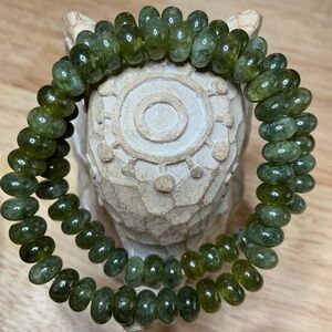 Jade Rondelle (5x8mm)